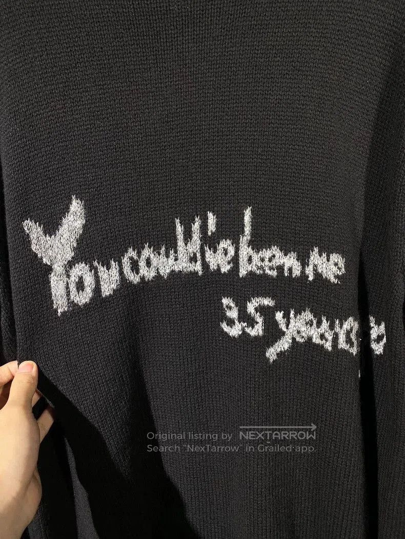 Yohji Yamamoto yohji yamamoto black oversized sweater. Size US L / EU 52-54 / 3 - 3 Thumbnail