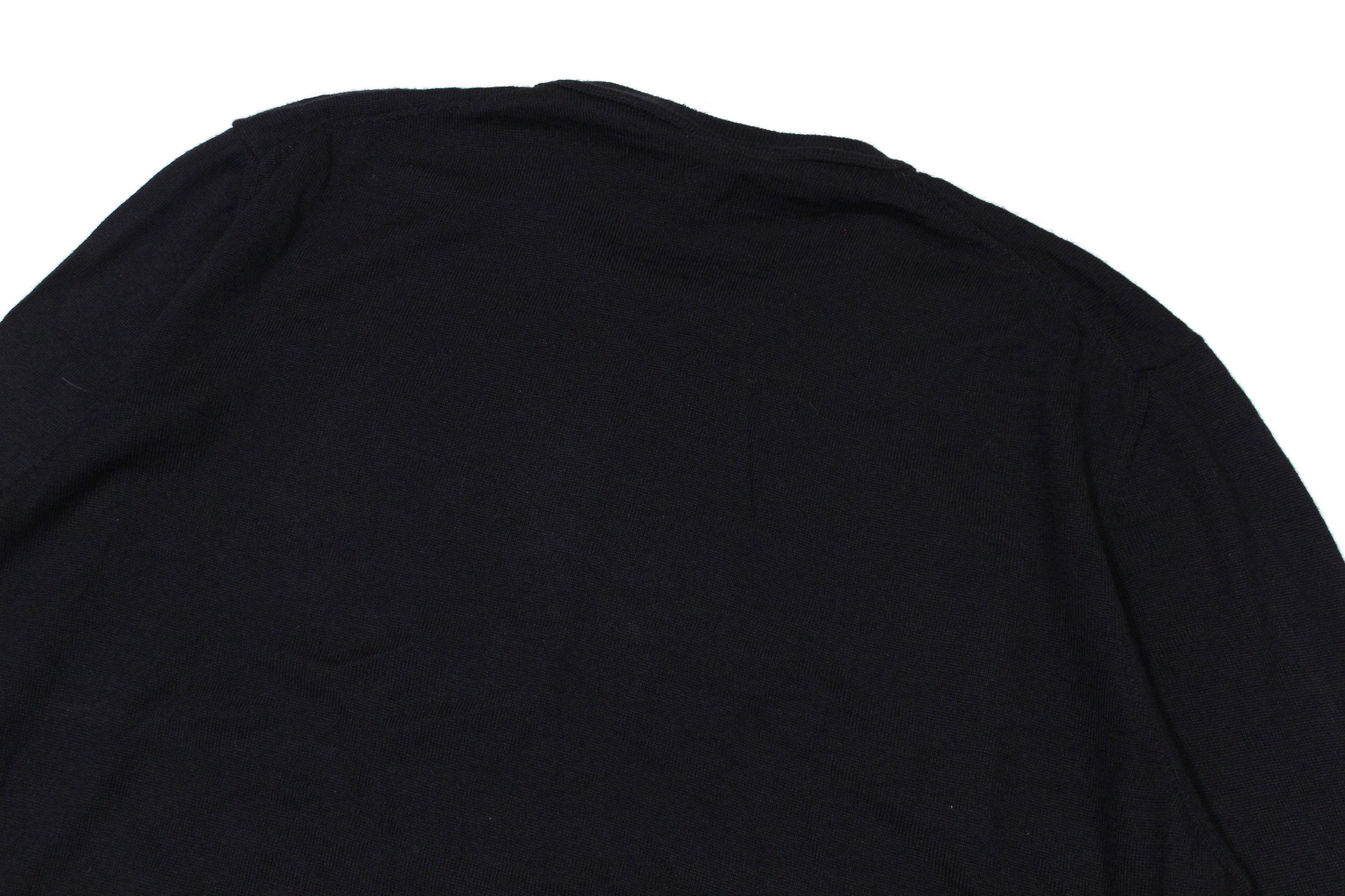 Dirk Bikkembergs Big Logo Wool Acryl Knit Size US XL / EU 56 / 4 - 4 Thumbnail