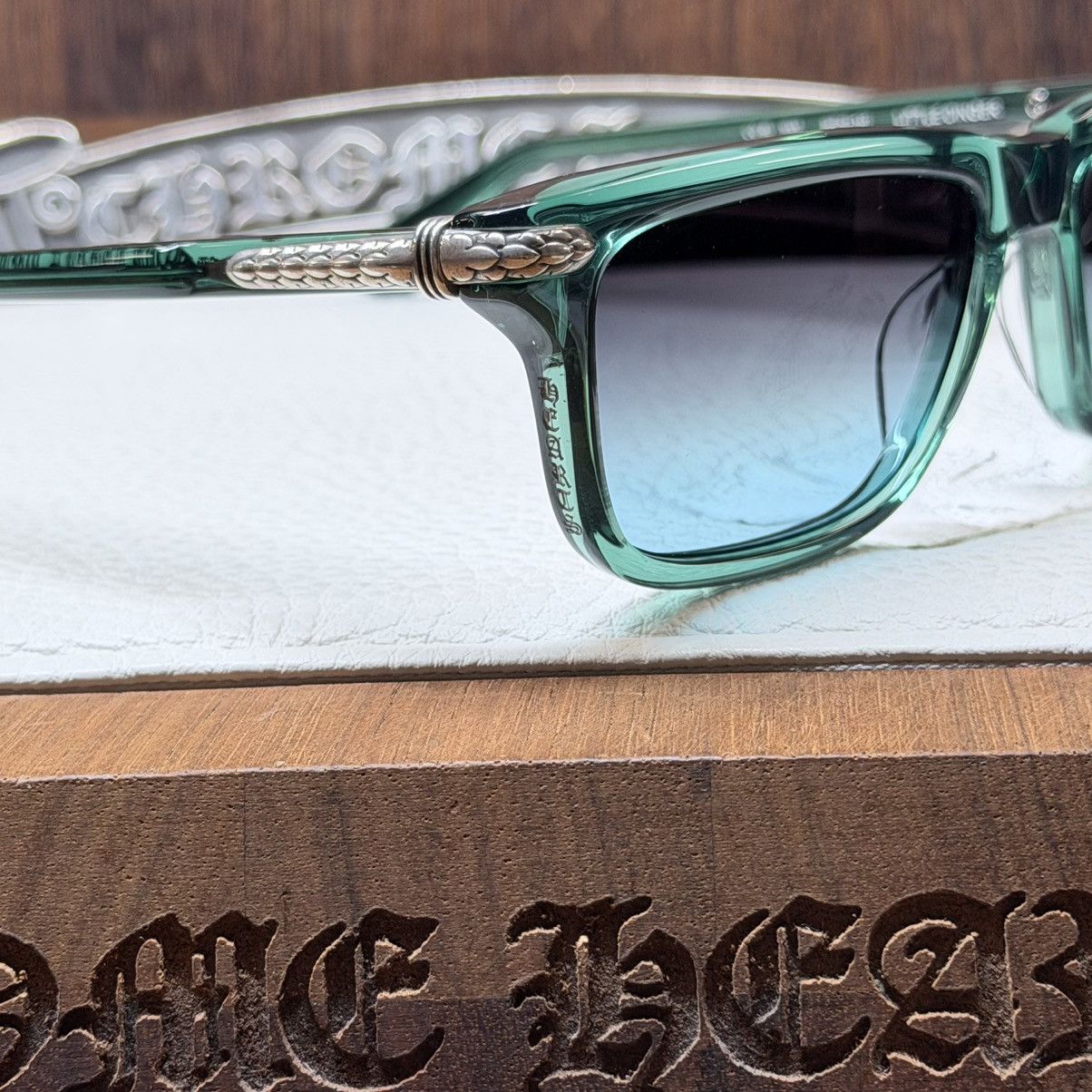 Chrome Hearts Chrome Hearts LITTLE DINGER 1/1 Sunglasses Size ONE SIZE - 6 Thumbnail