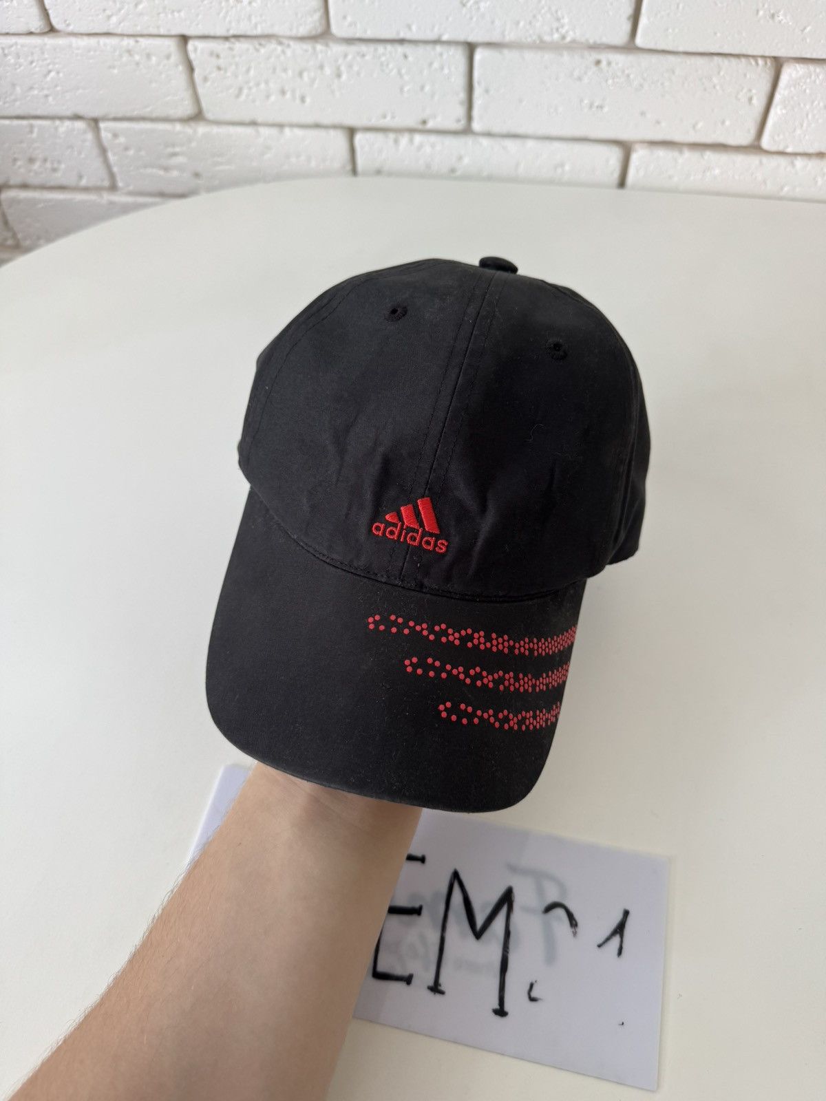 Vintage Adidas vintage cap hat Size ONE SIZE - 2 Thumbnail
