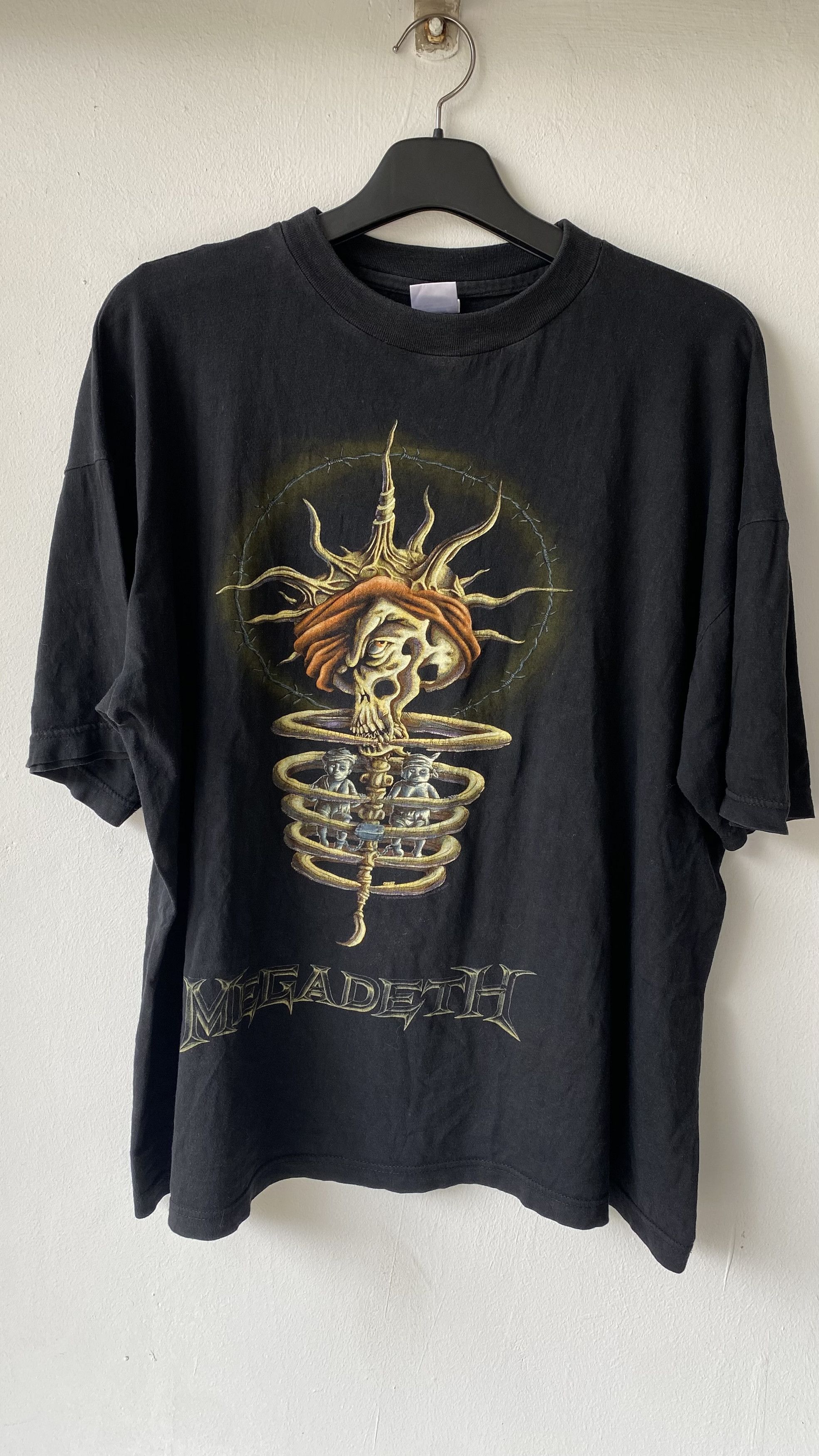 Megadeth 1995 Megadeth Youthanasia European Tour Vintage tshirt XL Size US XL / EU 56 / 4 - 1 Thumbnail