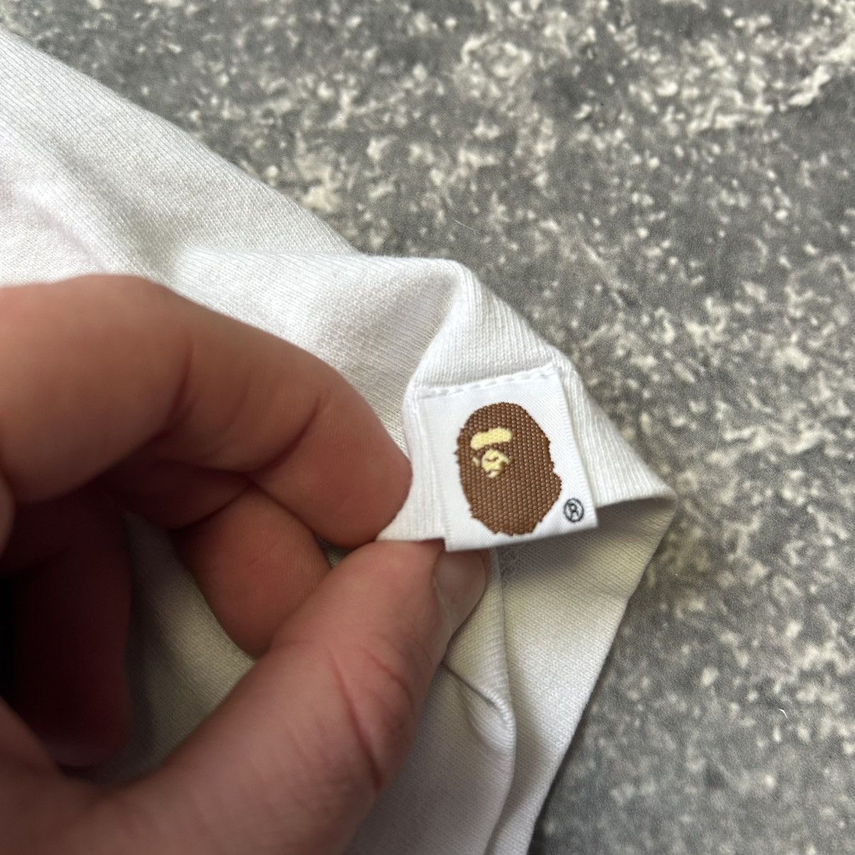 Bape Luxury Bape A Bathing Ape Big Graphic Logo y2k designer tee Size US L / EU 52-54 / 3 - 7 Thumbnail