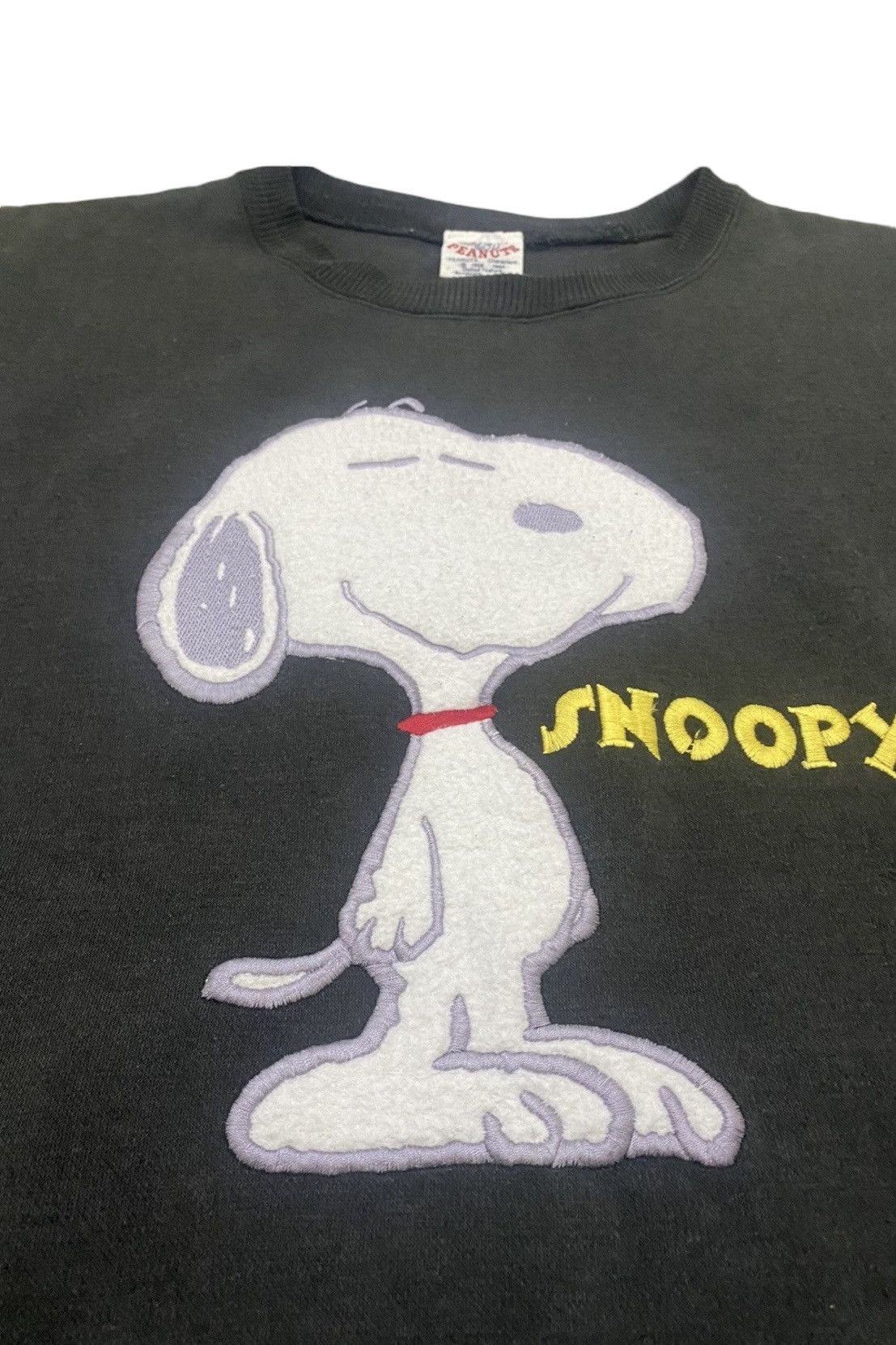 Peanuts × Vintage VINTAGE SNOOPY PEANUTS MEN GARMENT BIG LOGO EMBROIDERY Size US L / EU 52-54 / 3 - 2 Thumbnail