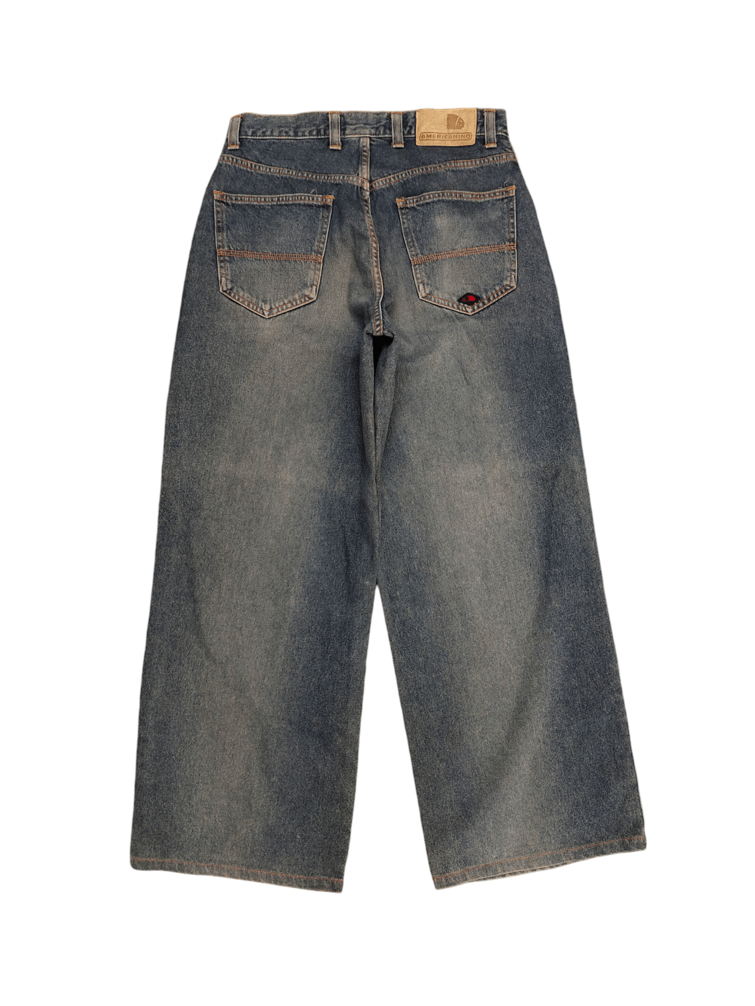 Hype Crazy Vintage Y2k Americanino Wide Leg Jnco Style Baggy Jean 