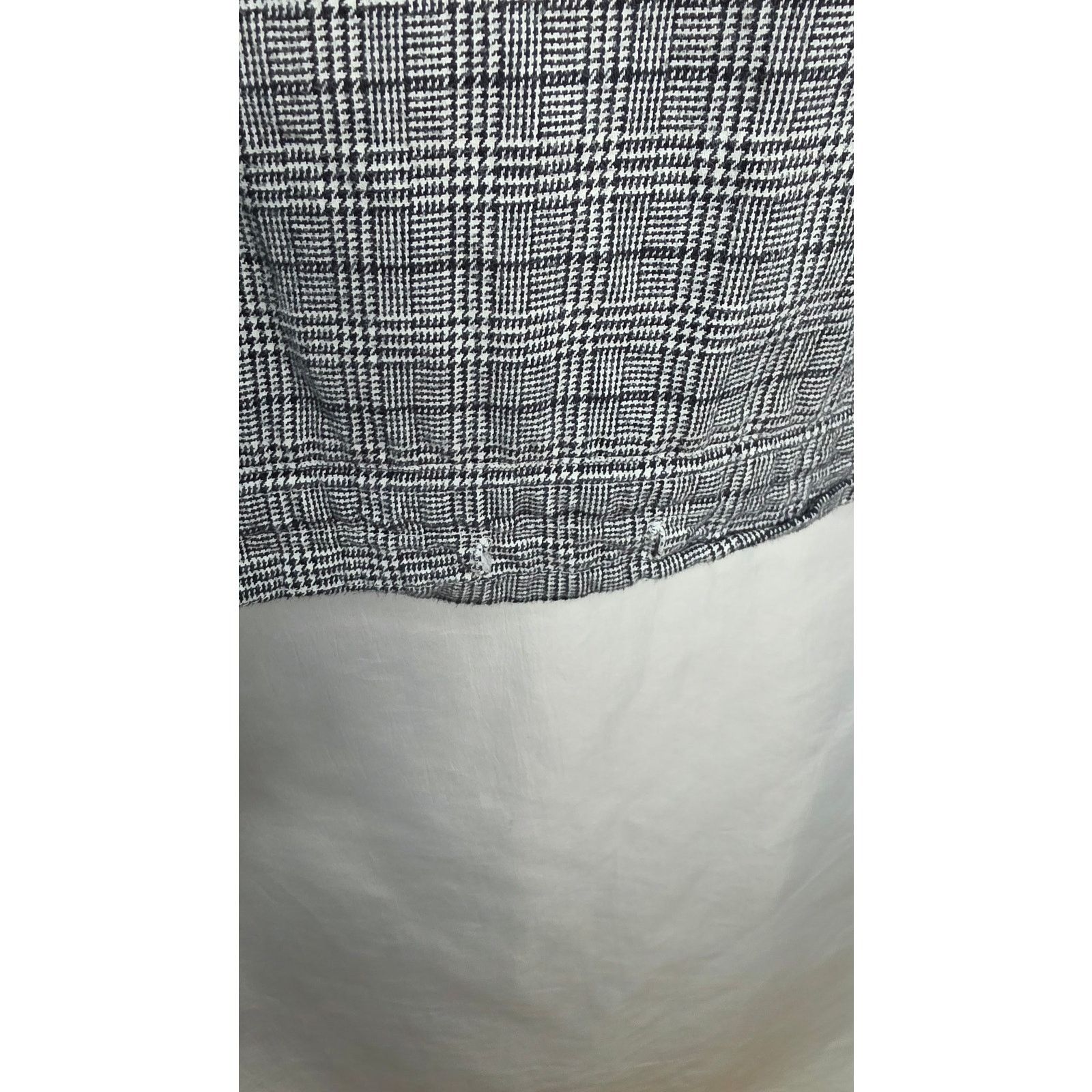 Other Lost Brand Black Glen Check Plaid Hoodie Medium Streetwear Size US M / EU 48-50 / 2 - 7 Thumbnail