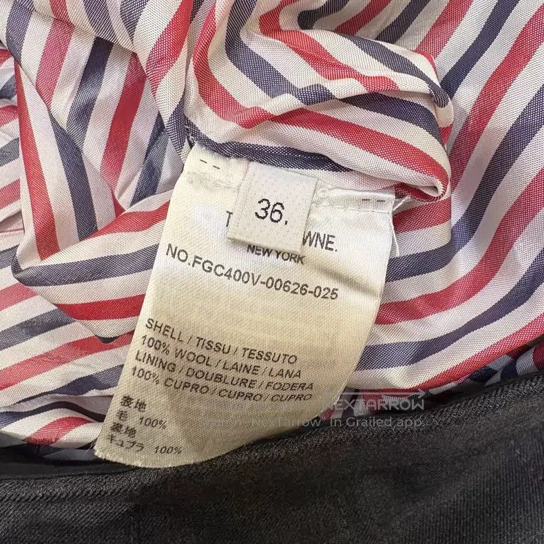 Thom Browne Thom Browne Classic Pleated Skirt in Dark Grey (Longer Len Size 24" / US 00 / IT 34 - 8 Thumbnail