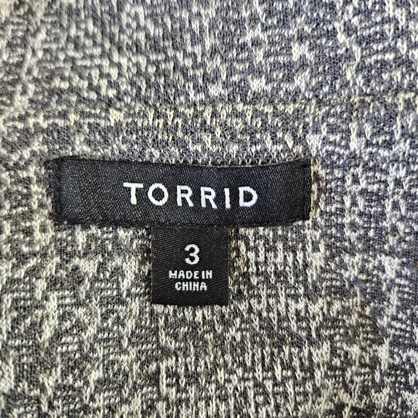 Torrid Torrid Womens Jacket Military Crop Double Knit Size 3X Gray Cotton Blend Size XXL / US 16-18 / IT 52-54 - 5 Thumbnail