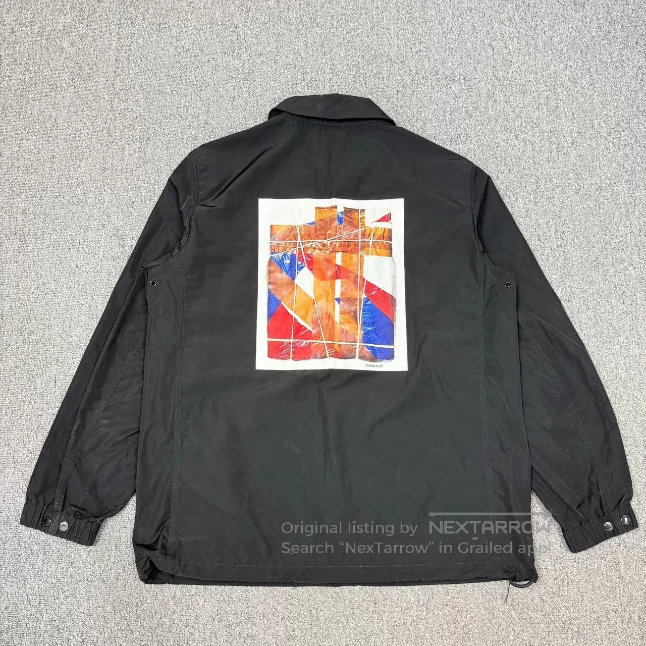 Burberry Burberry Black Nylon Jacket 54. Size US L / EU 52-54 / 3 - 2 Thumbnail