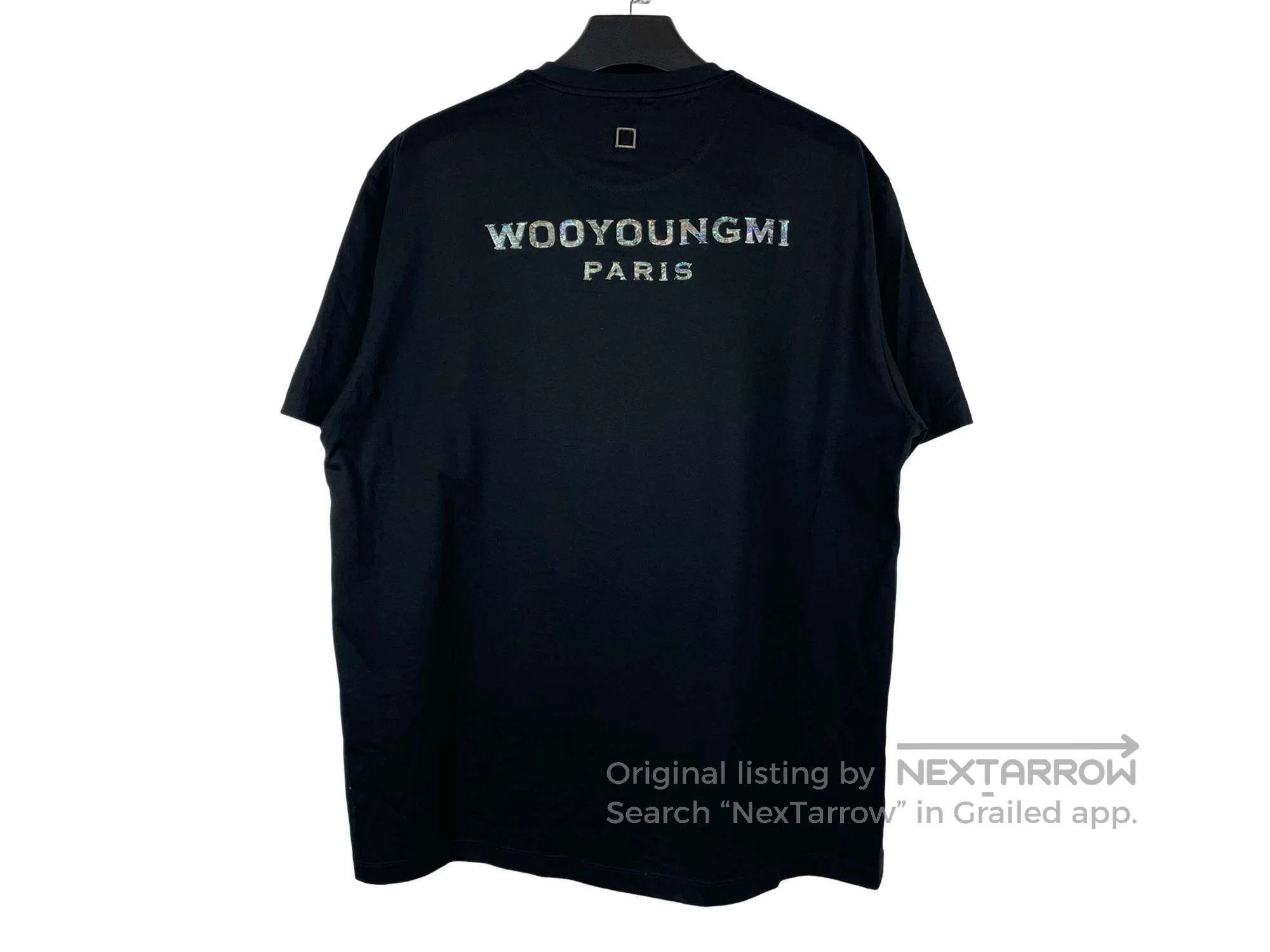 Wooyoungmi Wooyoungmi Back Logo Silhouette Short Sleeve T-Shirt Size US L / EU 52-54 / 3 - 2 Thumbnail