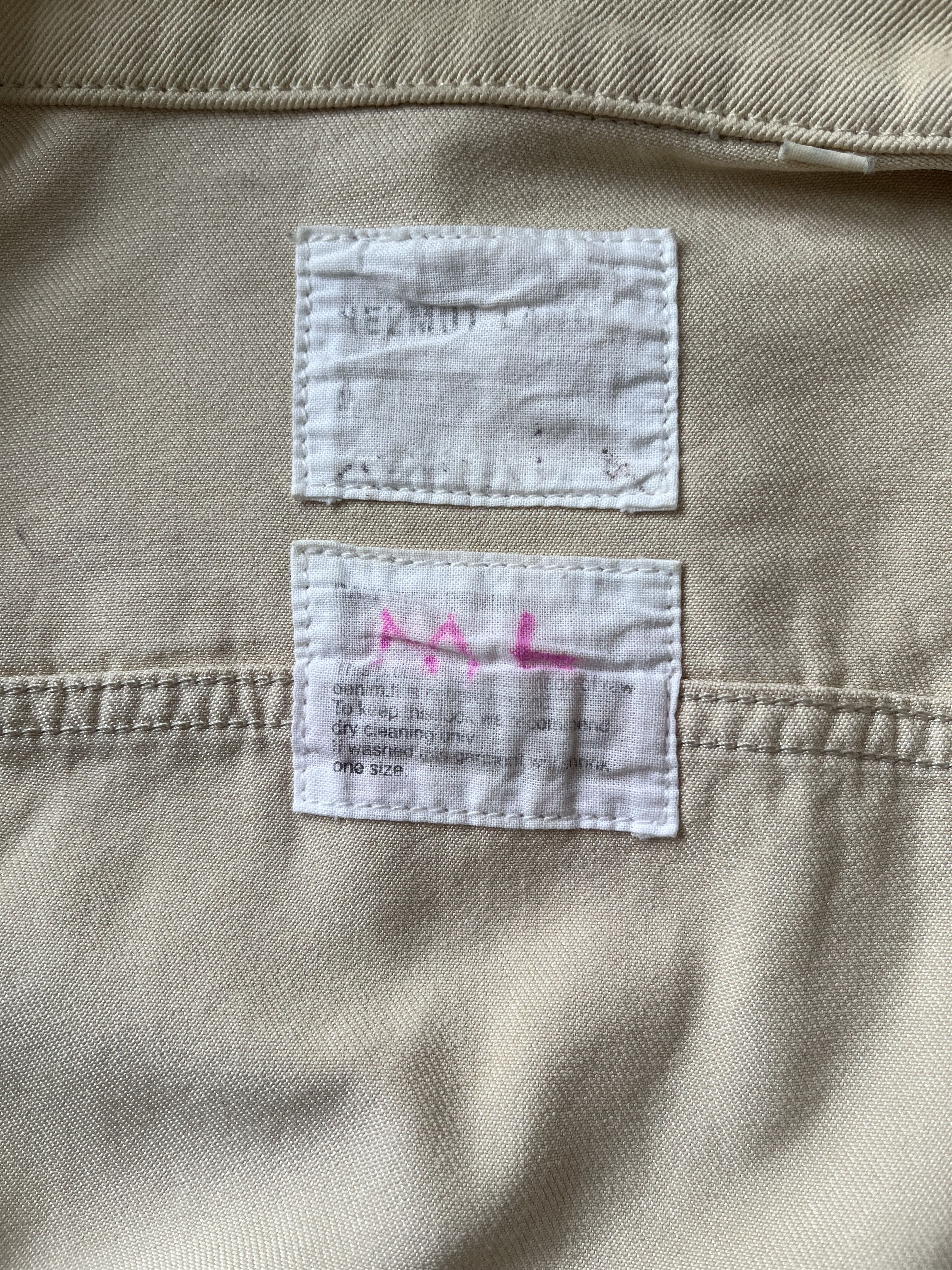 Helmut Lang Helmut Lang 2001 silk one pocket denim Size US S / EU 44-46 / 1 - 6 Thumbnail