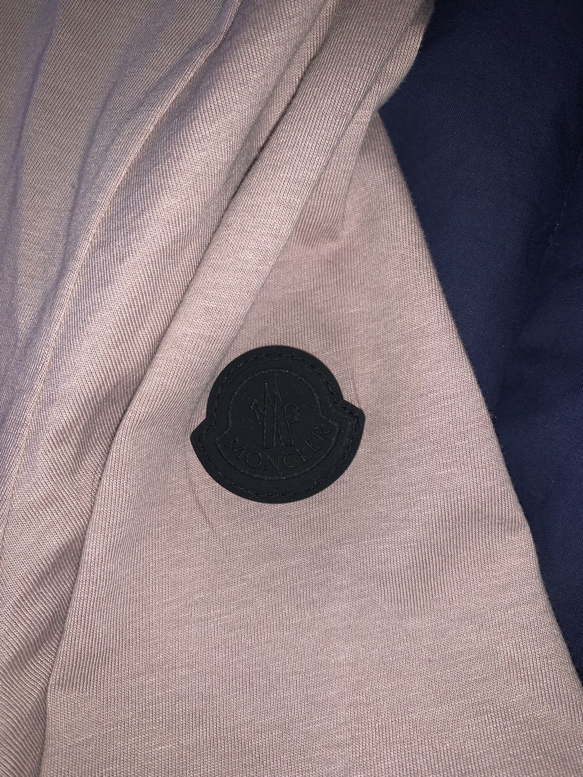 Moncler Rose pink Moncler athletic tee Size US XXL / EU 58 / 5 - 3 Thumbnail