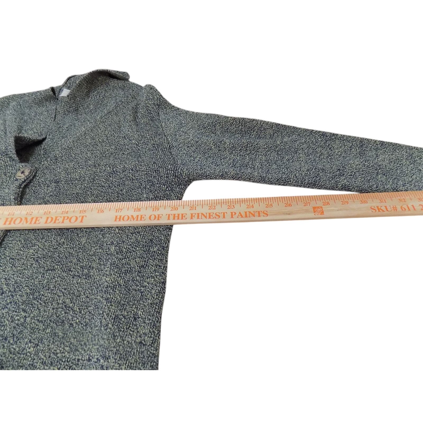Joma Waste Knot by Joma Cardigan Women Medium Blue Knit Recycled Size M / US 6-8 / IT 42-44 - 6 Thumbnail