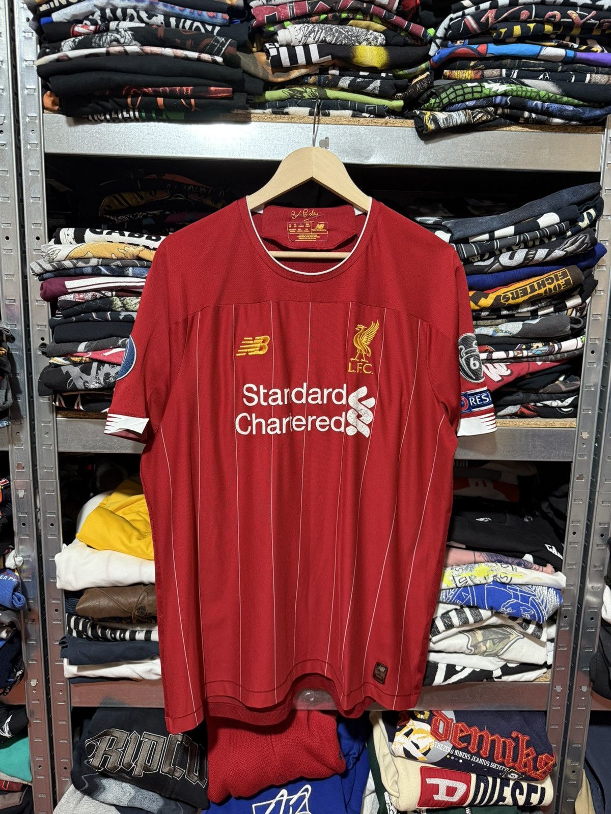 New Balance Rare New Balance FC Liverpool 2020 Champions League Jersey Size US XXL / EU 58 / 5 - 1 Thumbnail