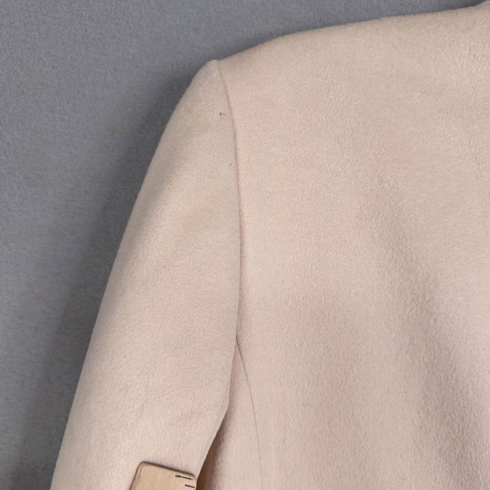 Doublet Depuis Votre Nom Blazer Womens 3 Beige Wool Angora Cashmere Double Breasted Jacket Blue? Size XS / US 0-2 / IT 36-38 - 5 Thumbnail