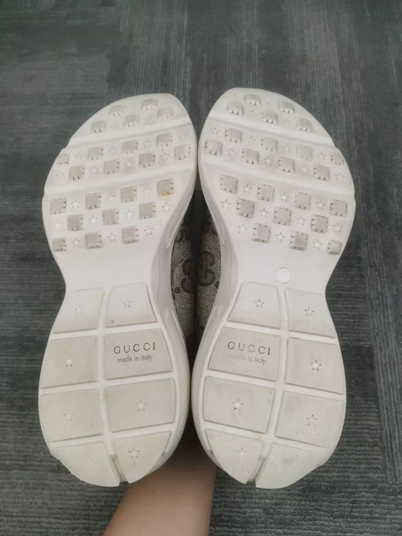 Gucci Gucci Logo Patterned Dad Sneakers Size 10-2506 Size US 10 / EU 43 - 6 Thumbnail
