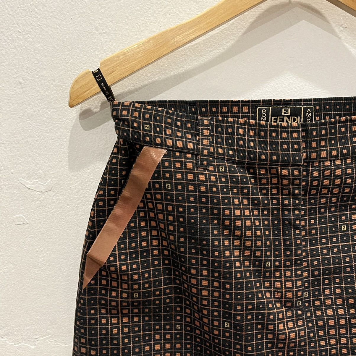Fendi Vintage 90/Y2K Fendi Roma Mini Skirts Made In Italy Size 28" / US 6 / IT 42 - 5 Thumbnail