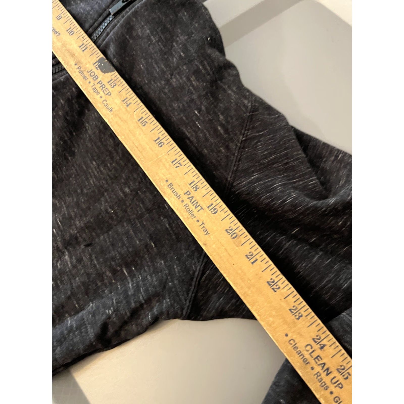 Athleta Athleta Hoodie Womens Long Stronger Full Zip Black Heathered XS Size XS / US 0-2 / IT 36-38 - 6 Thumbnail