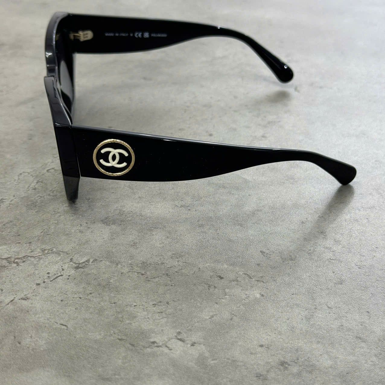 Chanel CHANEL 0CH5506 C622S8 Sunglasses BLACK Size ONE SIZE - 4 Thumbnail
