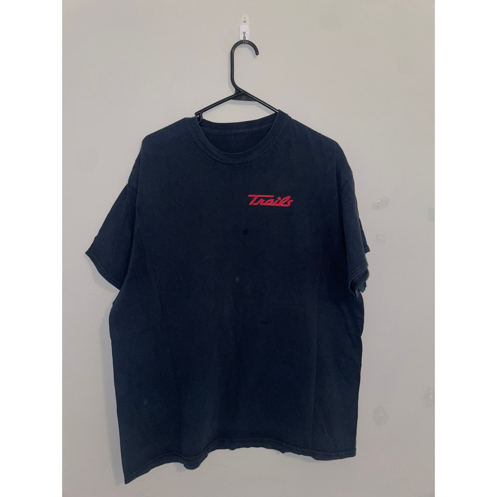 Vintage Vintage Trails Shirt Jester Logo Clown Evil Skull Tee XL 90s Size US XL / EU 56 / 4 - 2 Thumbnail