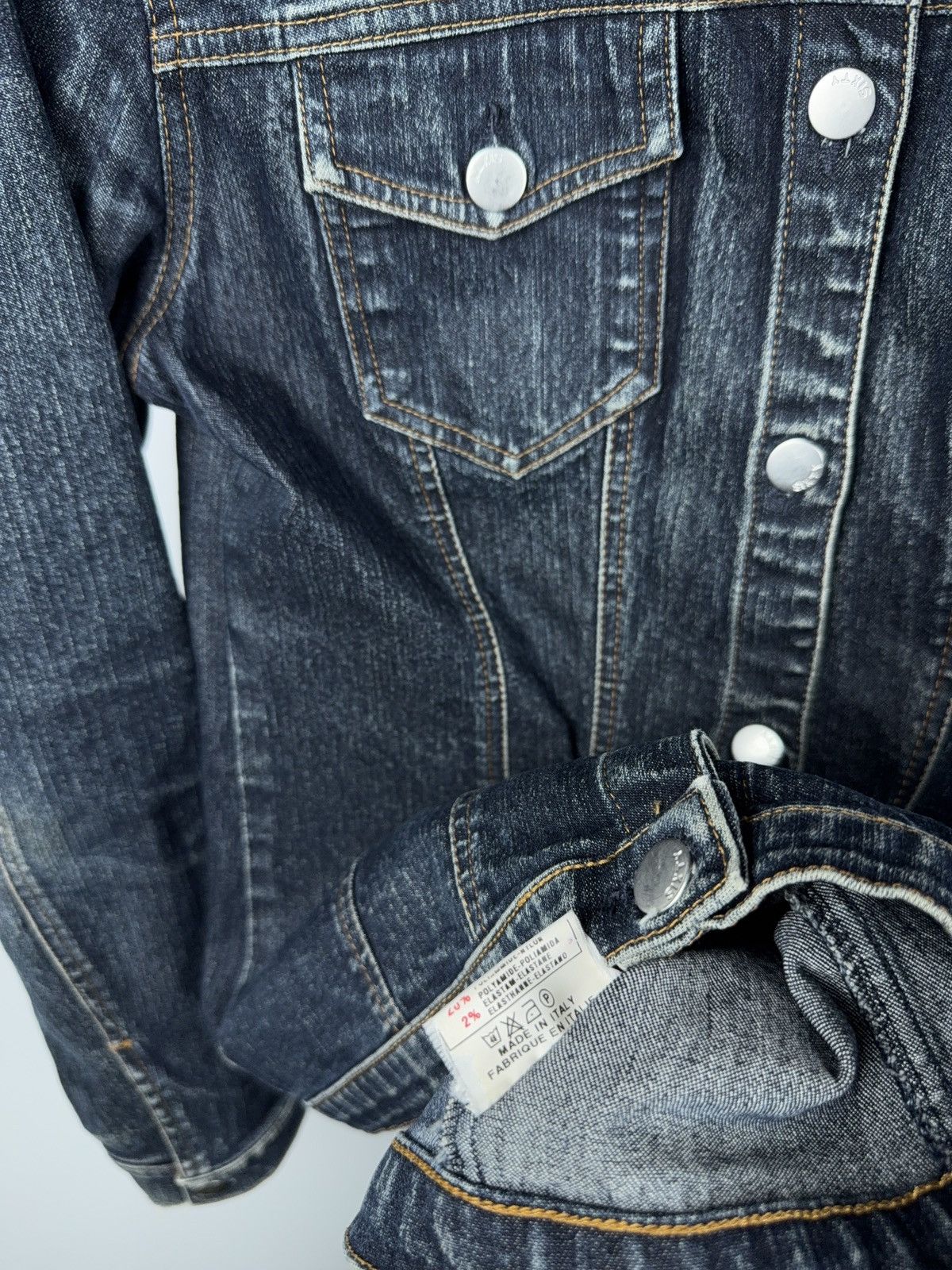 Miss Sixty Vintage 90s retro y2k Miss Sixty Western Italy denim jacket Size M / US 6-8 / IT 42-44 - 9 Thumbnail