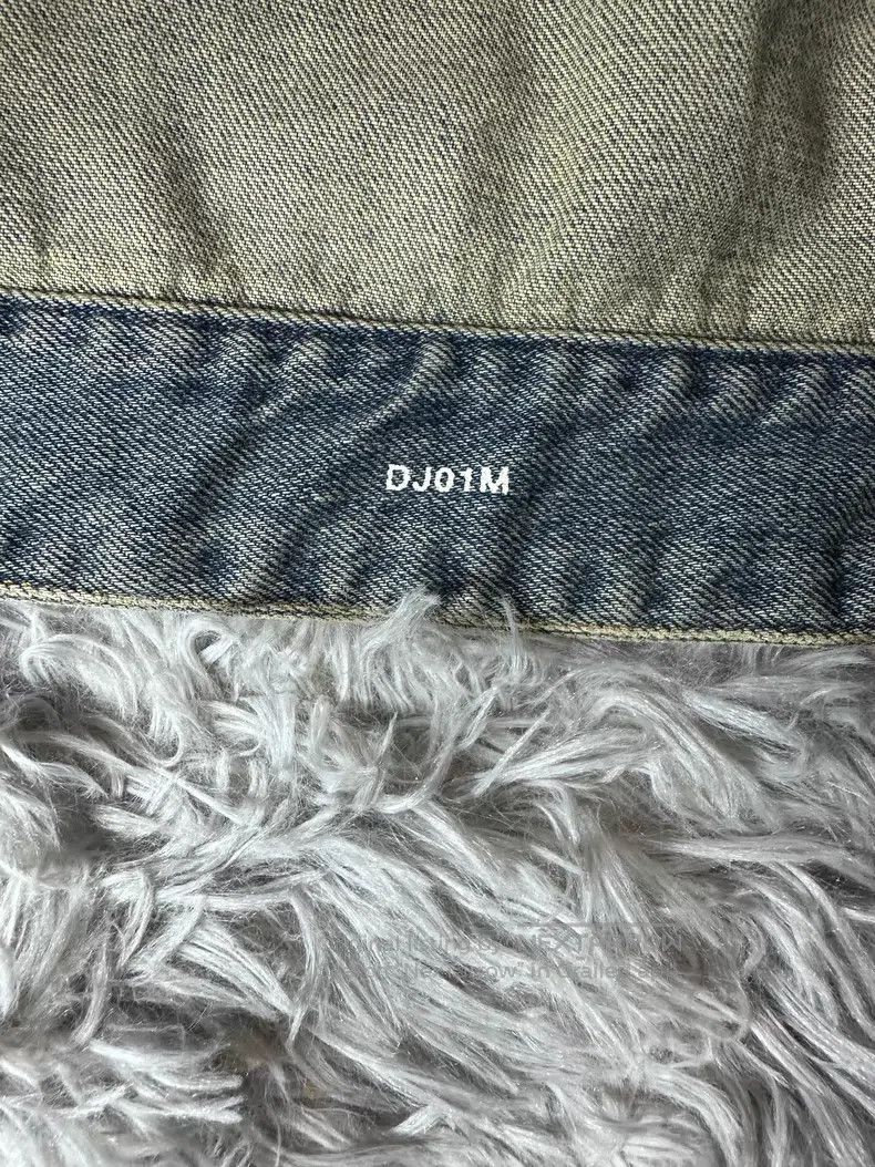 Saint Laurent Paris Saint Laurent Paris Leather Sleeve Denim Jacket i Size US S / EU 44-46 / 1 - 5 Thumbnail