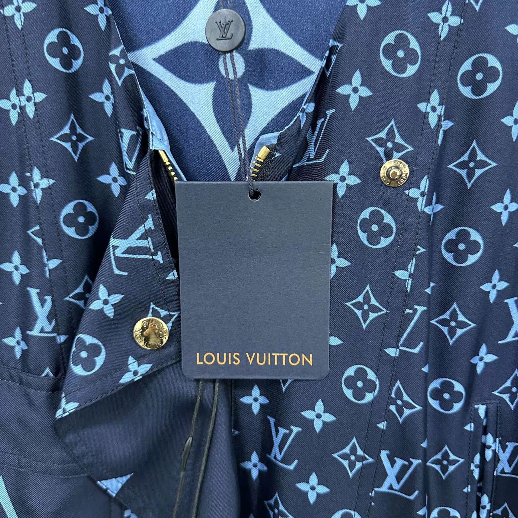 Louis Vuitton LV new Bermuda all-over logo sleeveless dress 34 Size XS / US 0-2 / IT 36-38 - 7 Thumbnail