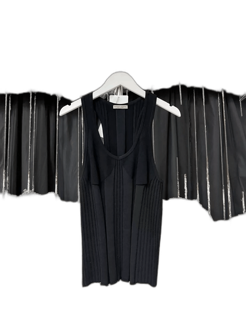 Bottega Veneta Bottega Veneta Black Tank Top Size M / US 6-8 / IT 42-44 - 1 Thumbnail