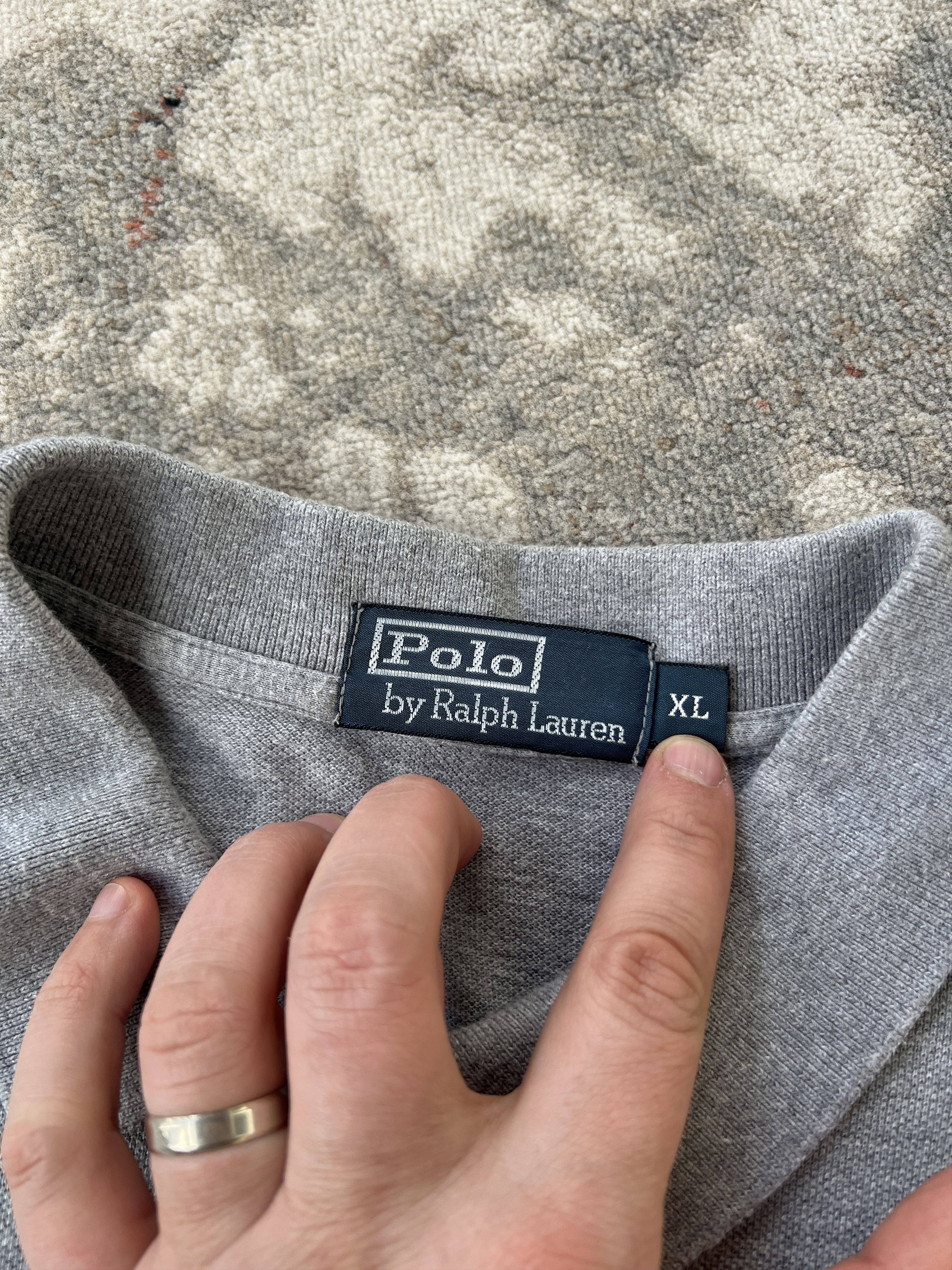 Polo Ralph Lauren Vintage Polo Ralph Lauren Long Sleeve Size US XL / EU 56 / 4 - 2 Thumbnail