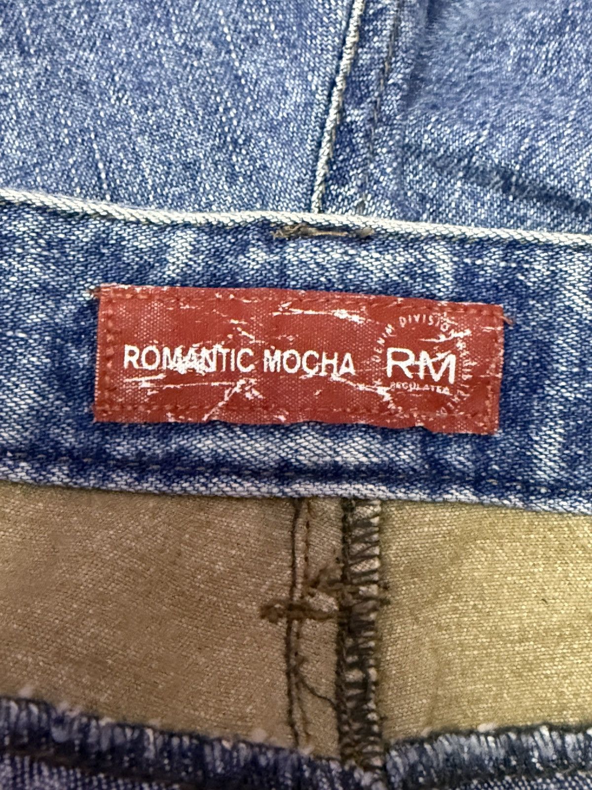 5351 POUR LES HOMMES × Japanese Brand × Tornado Mart Romantic Mocha Western Panel Lace Up Flared Jeans Size US 30 / EU 46 - 15 Thumbnail