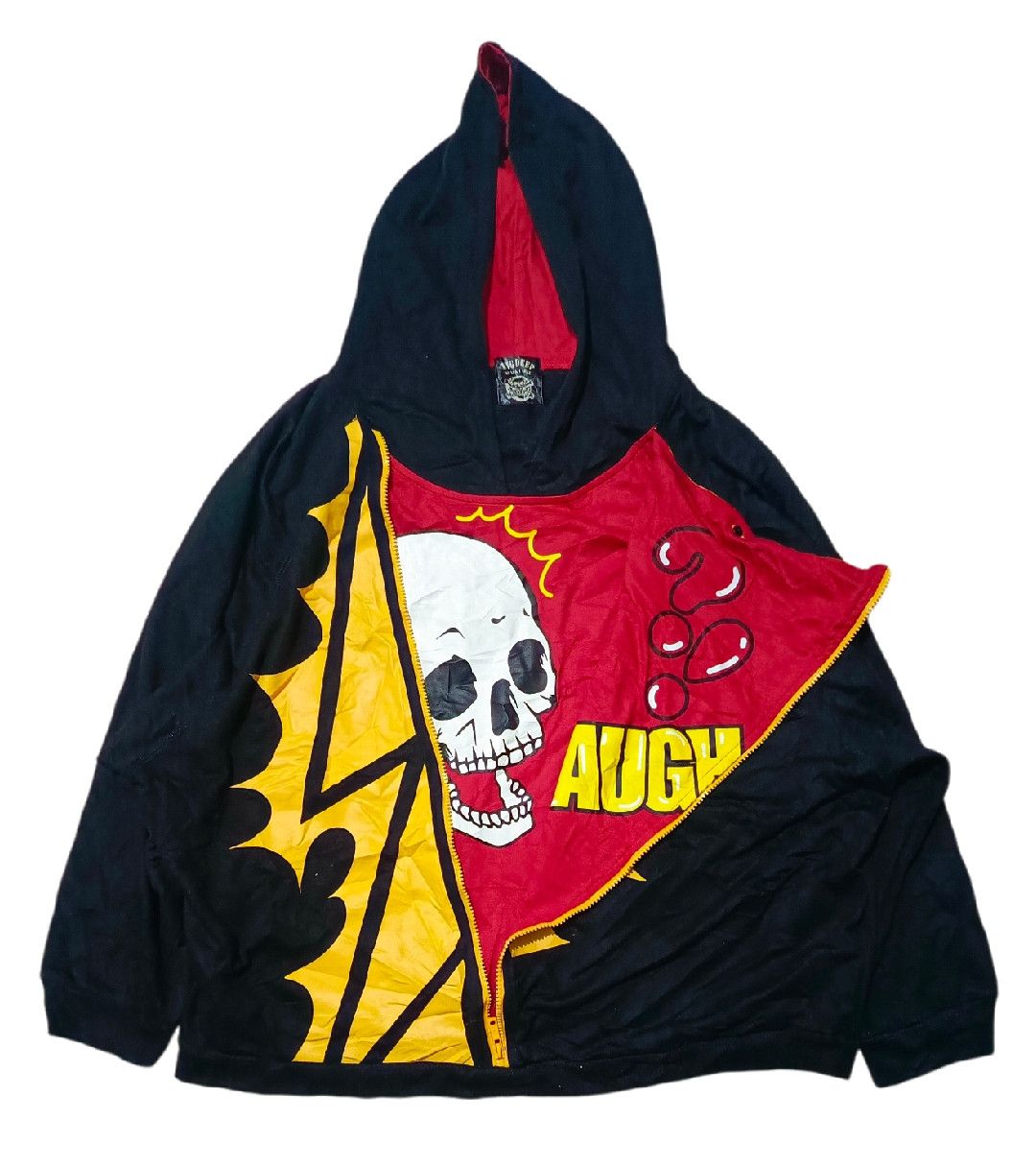 Hysteric Glamour Dig Deep Skull Double Layer asymmetric zip Size US XL / EU 56 / 4 - 1 Thumbnail