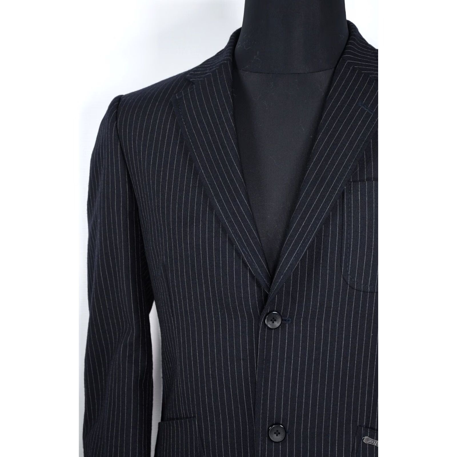 Scotch & Soda SCOTCH & SODA Blazer Jacket G-1 U.S Navy Engineered Garment Size M Blue Stripe Men Modern Vintage? (Note: Original content may be unclear) Size 40R - 7 Thumbnail