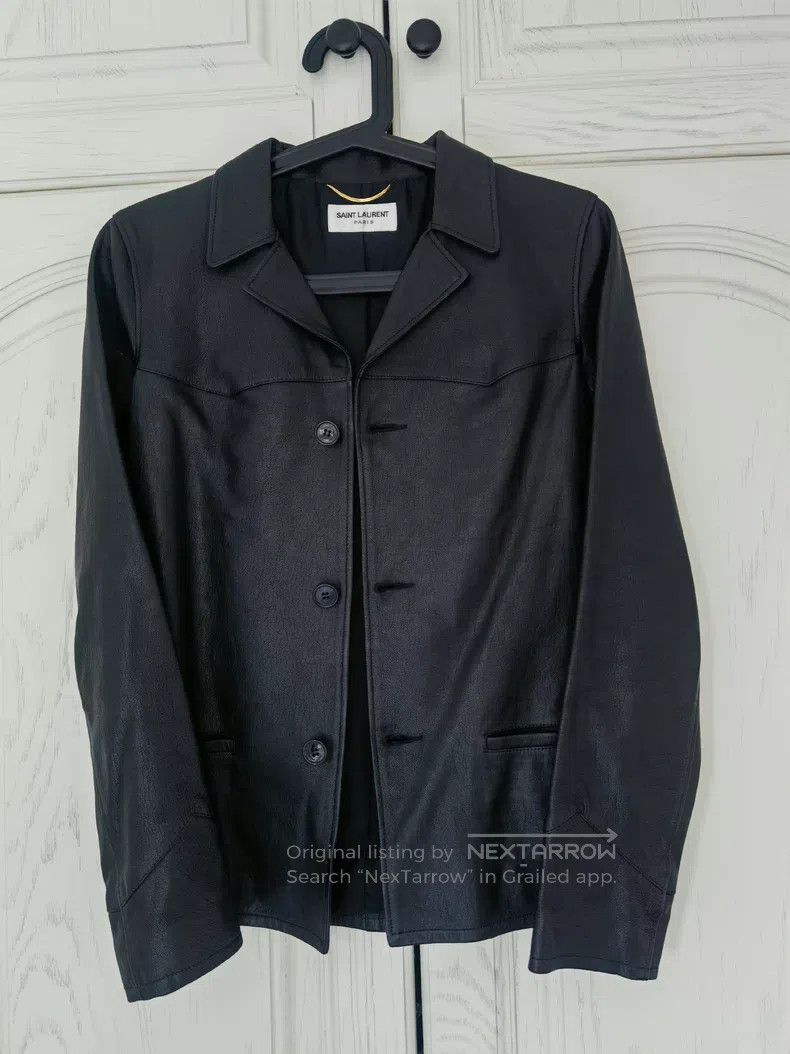 Saint Laurent Paris Saint Laurent Paris Leather jacket Size XS / US 0-2 / IT 36-38 - 1 Thumbnail