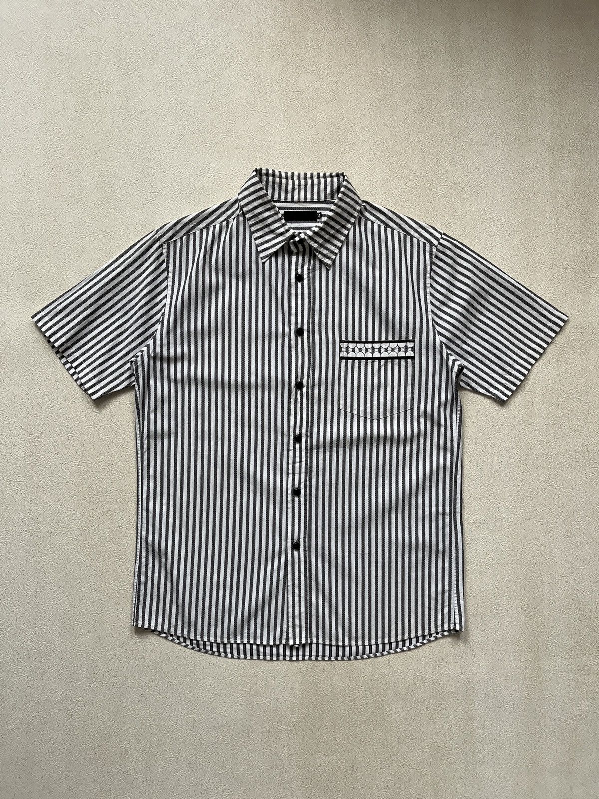 Original Fake Original Fake Striped Button Up Shirts by Kaws Size US M / EU 48-50 / 2 - 2 Thumbnail