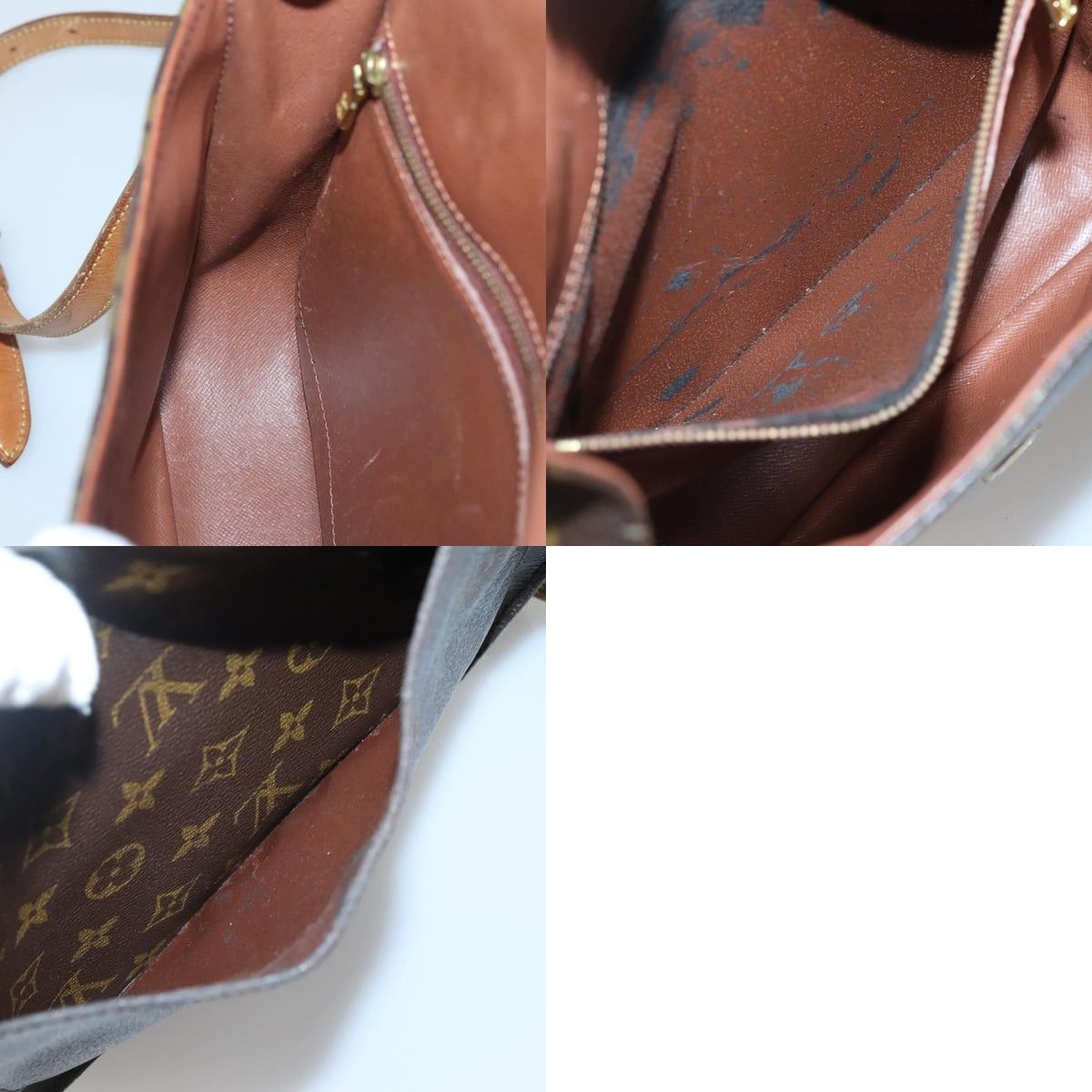 Louis Vuitton LOUIS VUITTON Monogram Saint Cloud GM Shoulder Bag M51242 Size ONE SIZE - 13 Thumbnail