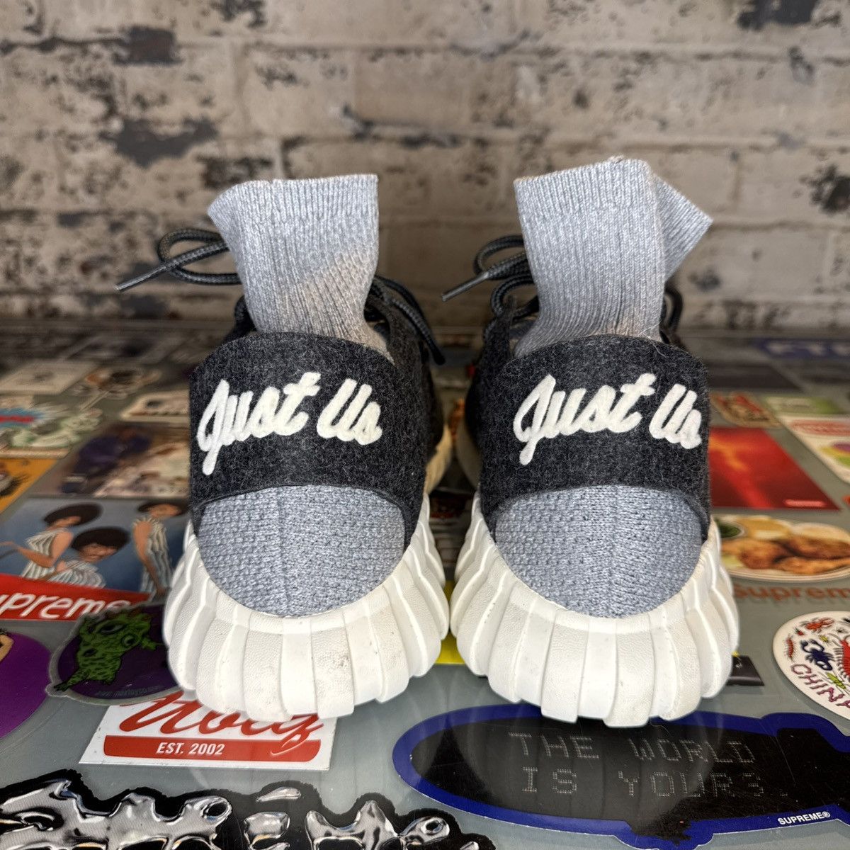Adidas × Kith Adidas Tubular Doom PK Kith Just Us Sz 9.5 AQ3913 NDS Size US 9.5 / EU 42-43 - 2 Thumbnail