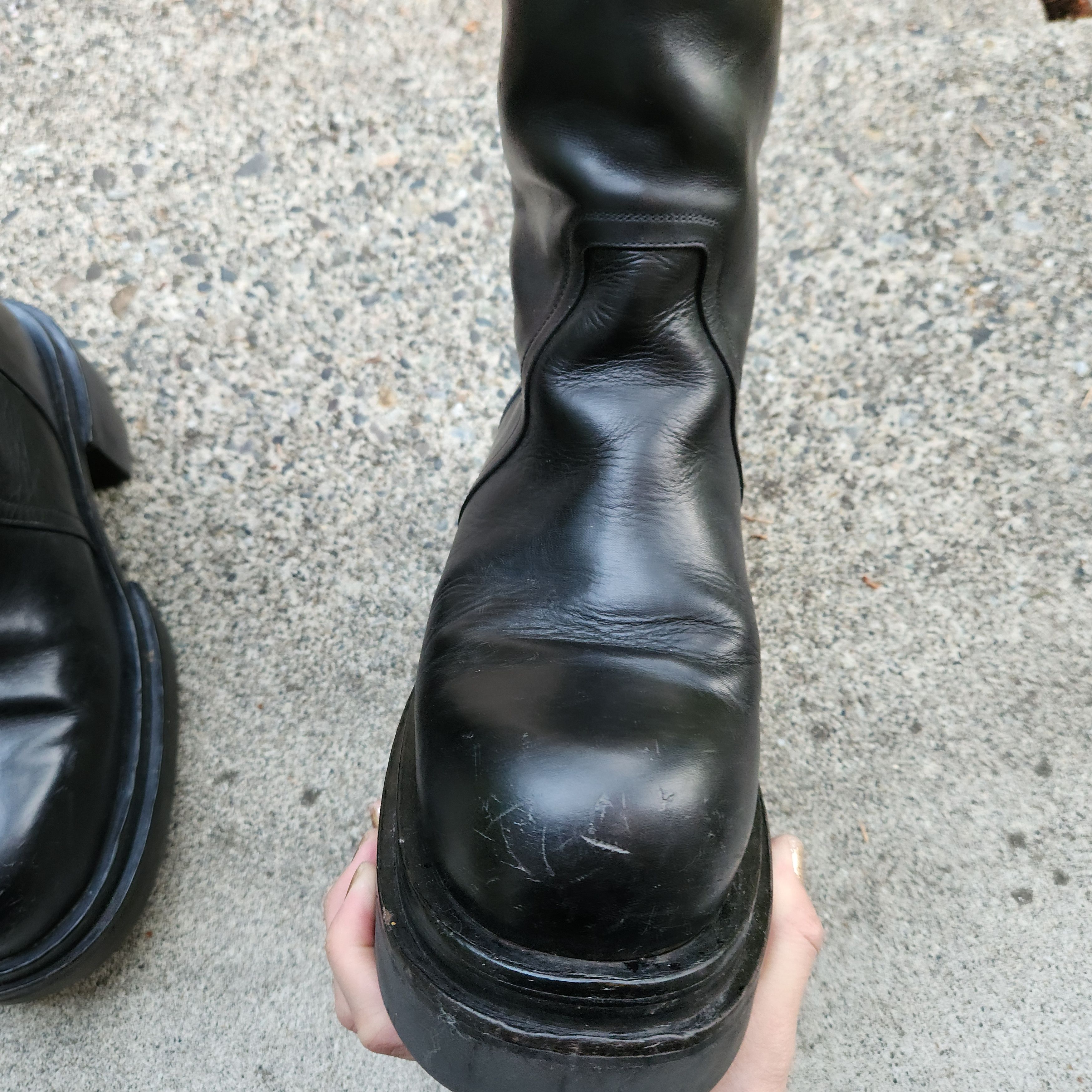 Rick Owens Rick Owens Bogun Boots SS22 Fogachine Size US 11 / EU 44 - 10 Thumbnail