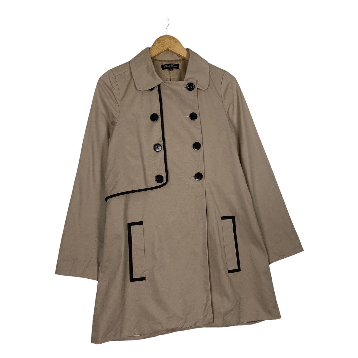 Japanese Brand SARAH WAYNER BUTTON COAT Size US M / EU 48-50 / 2 - 3 Thumbnail