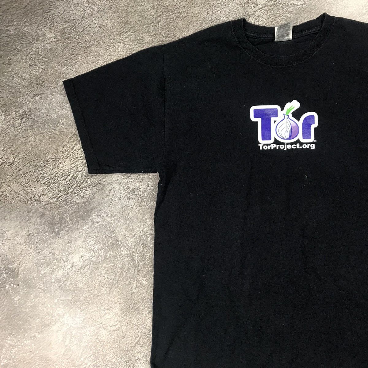 Vintage Vintage Y2K Tor Project Graphic Tee Sun Faded Streetwear L Size US L / EU 52-54 / 3 - 3 Thumbnail