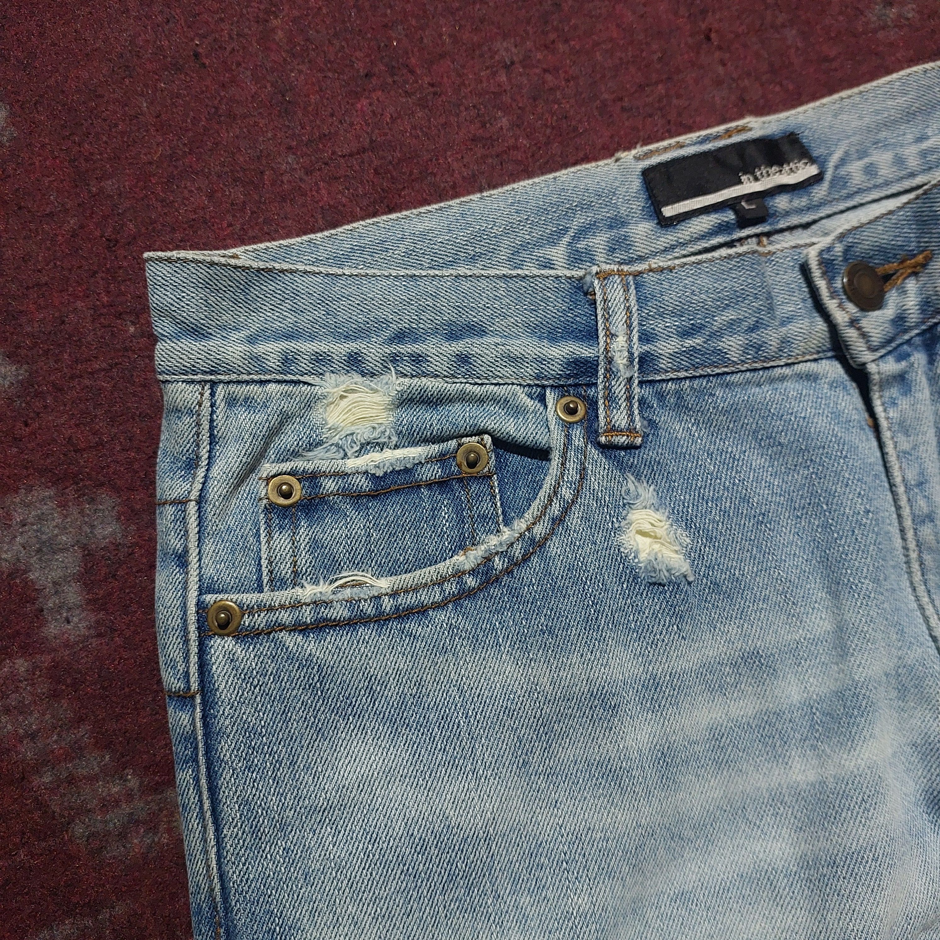 In The Attic In the attic multi zipper distressed bondage jeans Size US 30 / EU 46 - 7 Thumbnail