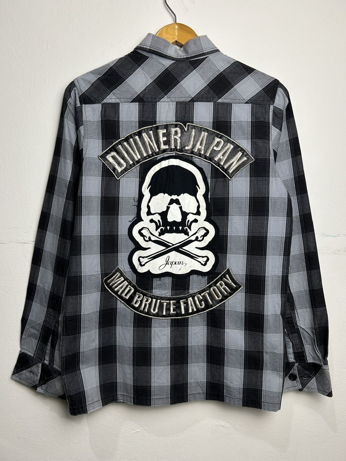 Japanese Brand RARE Diviner Japan Embroidery skull Size US M / EU 48-50 / 2 - 1 Thumbnail