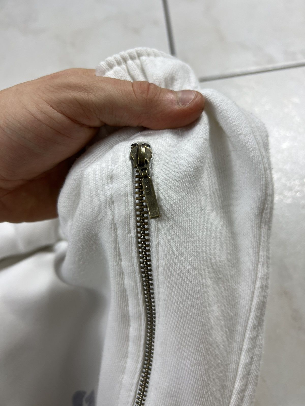 Nike Vintage 80s Nike sports and fitness zipper sweatpants retro Size US 30 / EU 46 - 16 Thumbnail