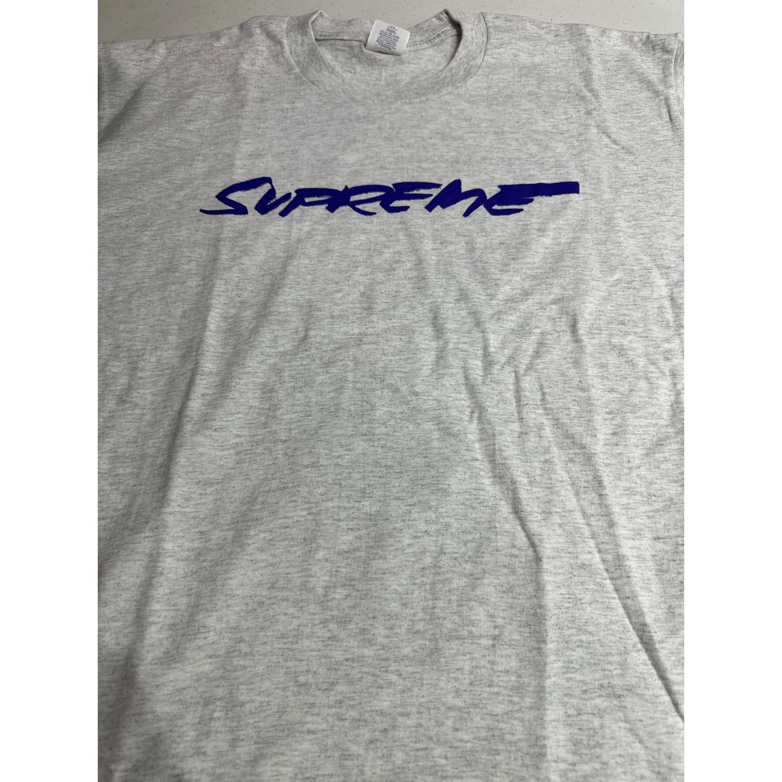 Supreme Supreme Futura Logo Tee in Ash Grey (XL) Size US XL / EU 56 / 4 - 1 Thumbnail