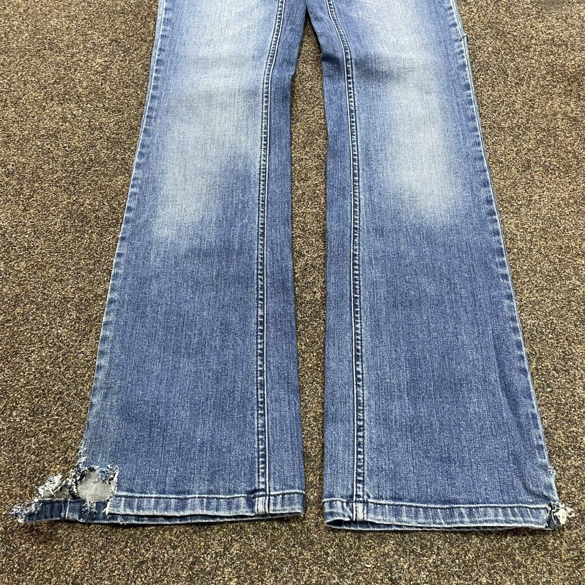 Vintage Vintage Y2K Baggy Wide Leg Flared Jeans Skater Streetwear 28 Size US 28 / EU 44 - 5 Thumbnail
