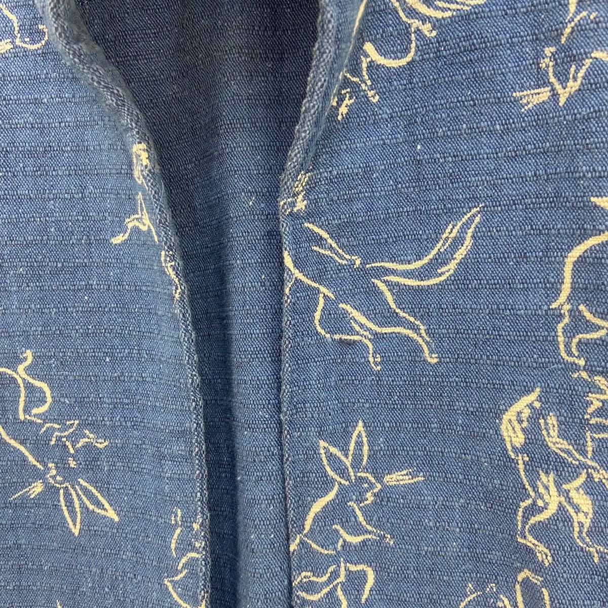 Japanese Brand Japanese Traditional Sashiko Kendo Kurama Print Buttonlesss Size US S / EU 44-46 / 1 - 24 Thumbnail