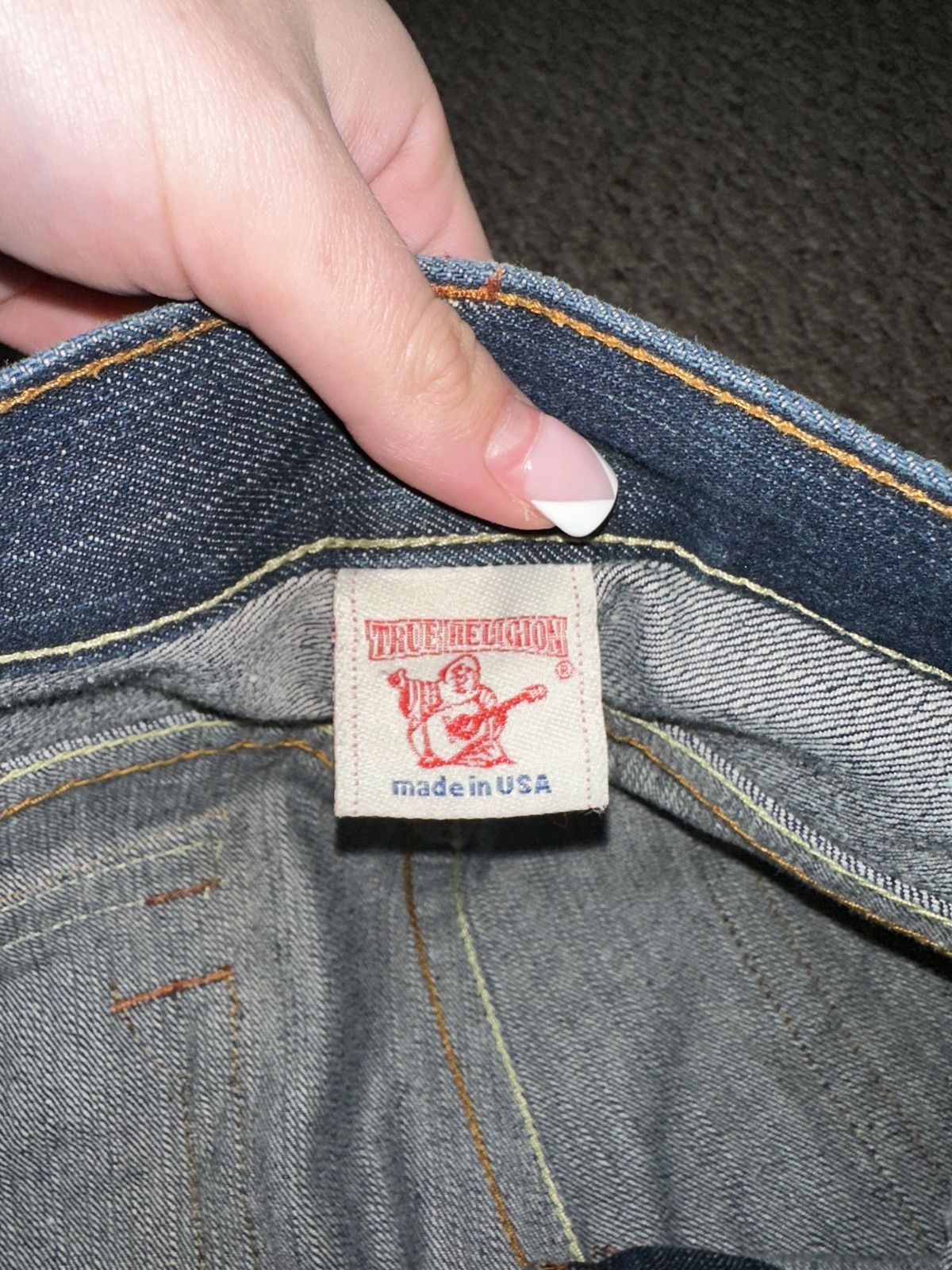 True Religion True Religion Joey Samurai Deadstock Denim Size US 36 / EU 52 - 8 Thumbnail