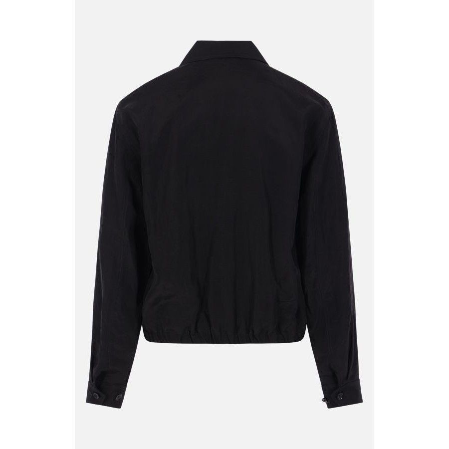 Lemaire Lemaire Full Zip Blouson Black Linen Jacket New & Authentic Size US L / EU 52-54 / 3 - 2 Thumbnail