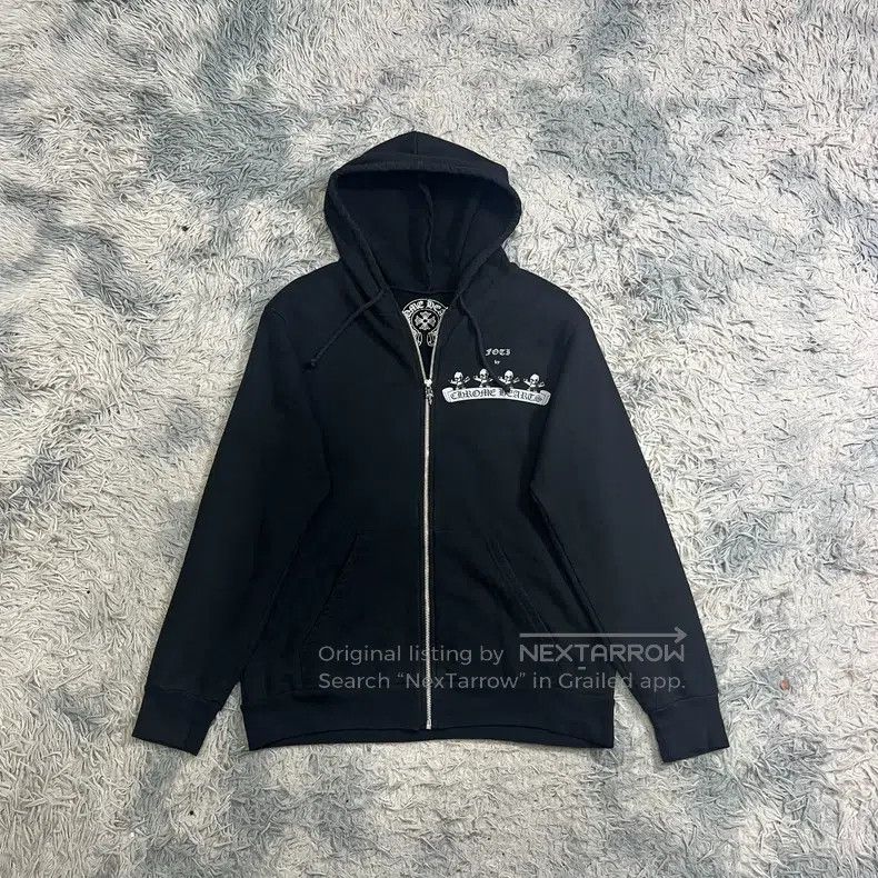 Chrome Hearts CHROME HEARTS Size M Croce heart zipper coat Size US M / EU 48-50 / 2 - 1 Thumbnail