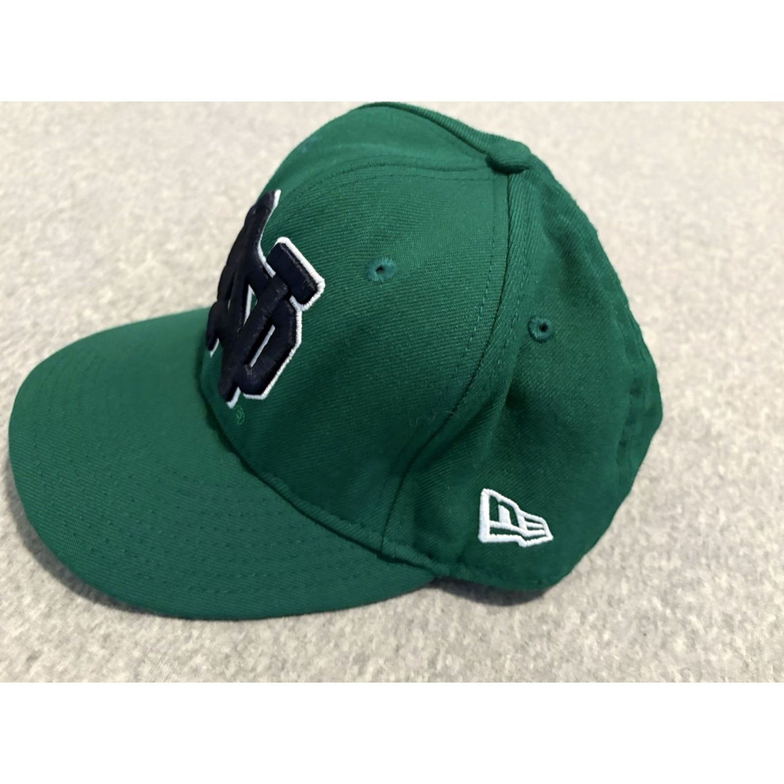 New Era New Era Notre Dame Fighting Irish Green Wool Hat Cap 59Fifty Size 7 1/4 Men Baseball Cap Size ONE SIZE - 2 Thumbnail