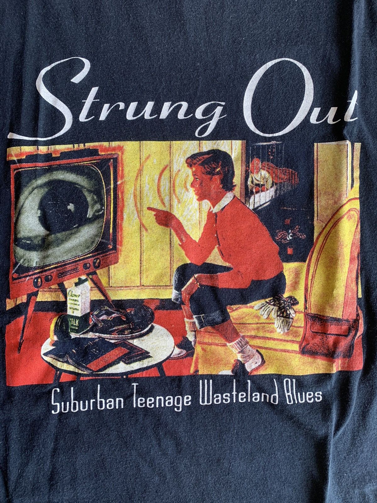 Band Tees Vintage 00s ‘Strung Out’ Punk Rock Band T-Shirt Size US L / EU 52-54 / 3 - 4 Thumbnail