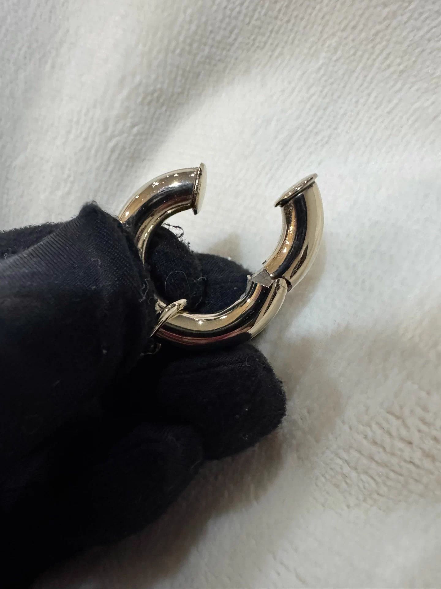 Gucci Gucci Gold Heart Ear Clips New Size ONE SIZE - 6 Thumbnail